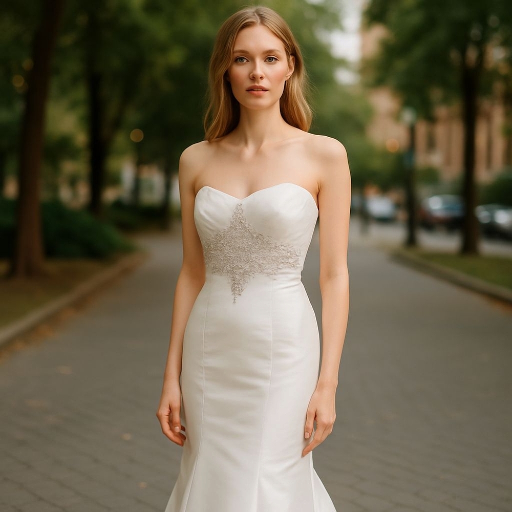 LAST MARKDOWN!Beautiful wedding dress by Anjali - Picture 5 of 13